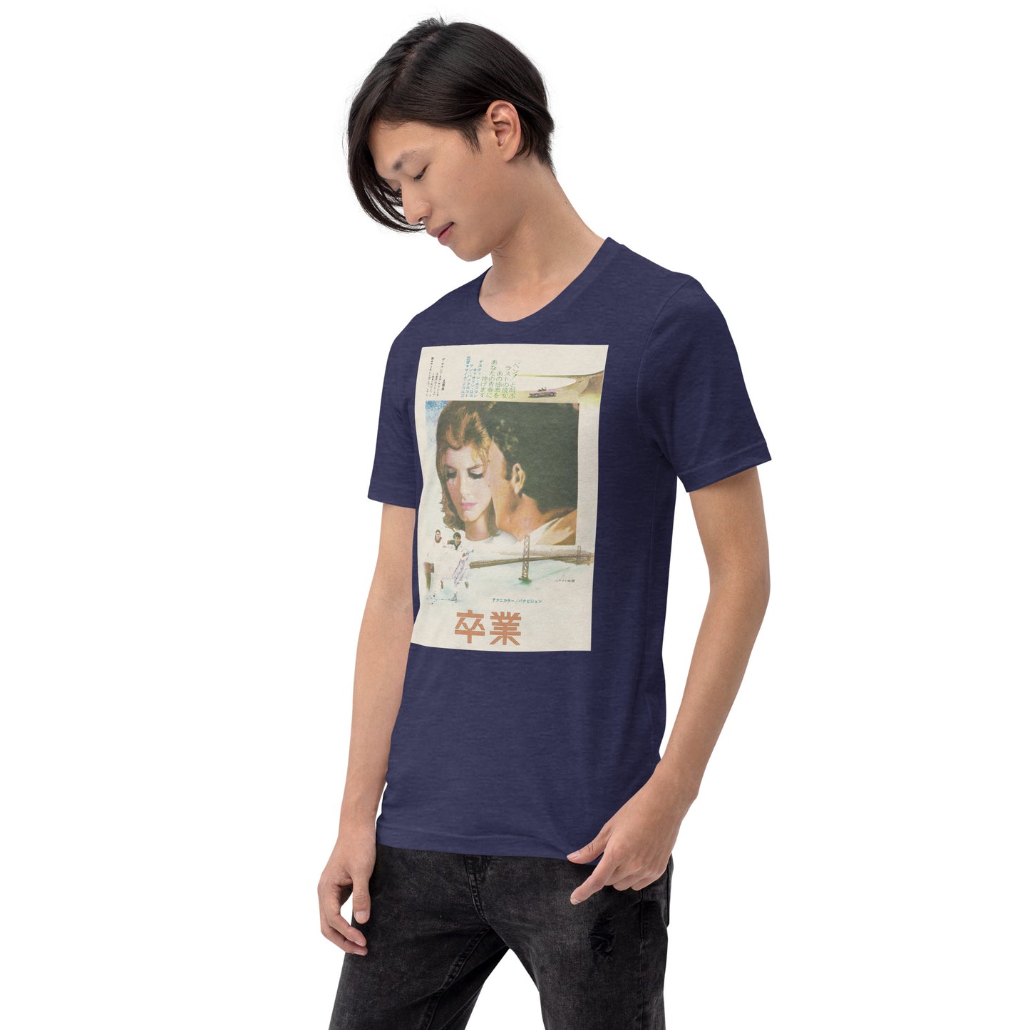 The Graduate 卒業 Japanese Movie Poster Softstyle Unisex Tee