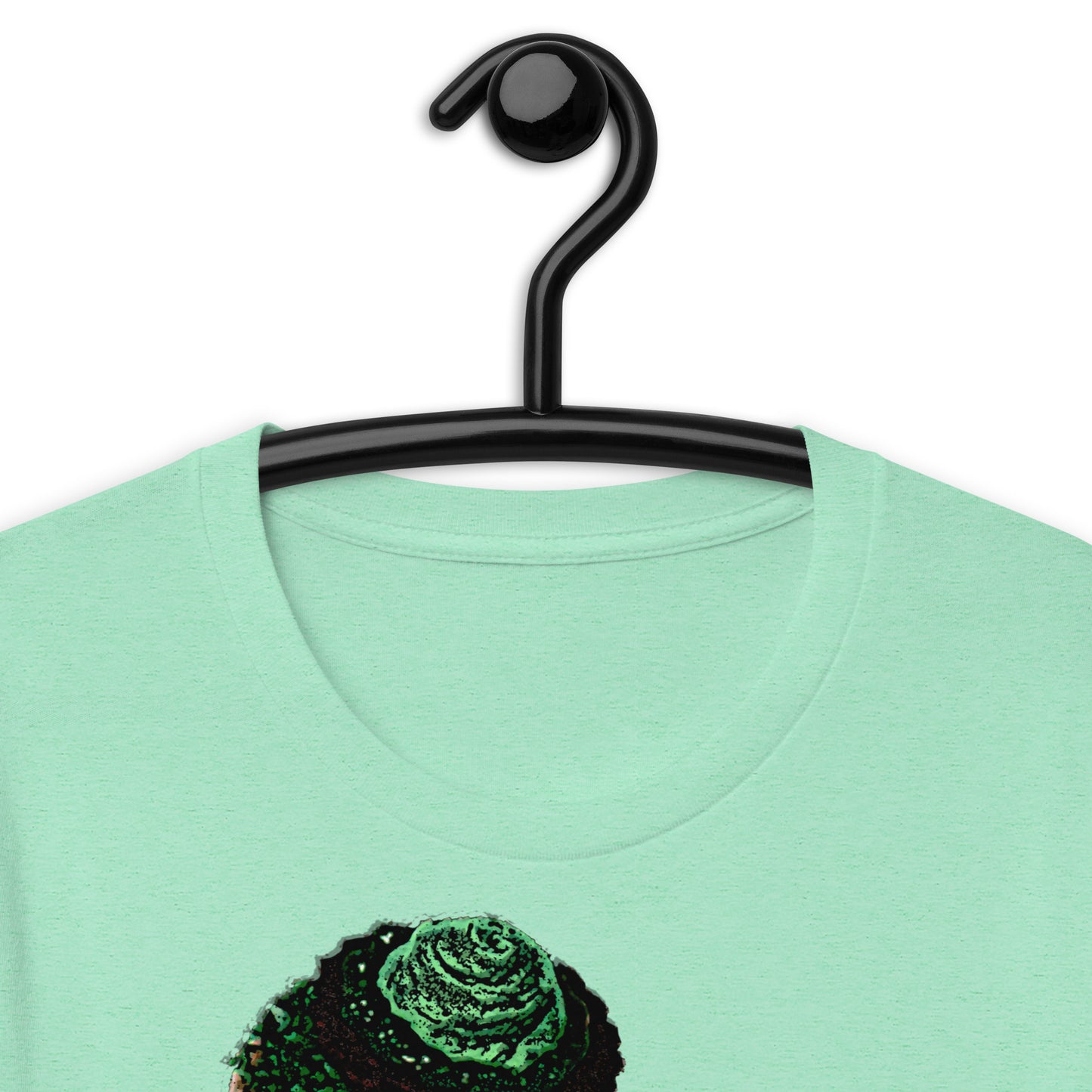 Cookie O'Puss Screen Print Ice Cream Cake Mascot Irish St. Patricks' Day Softstyle Unisex Tee