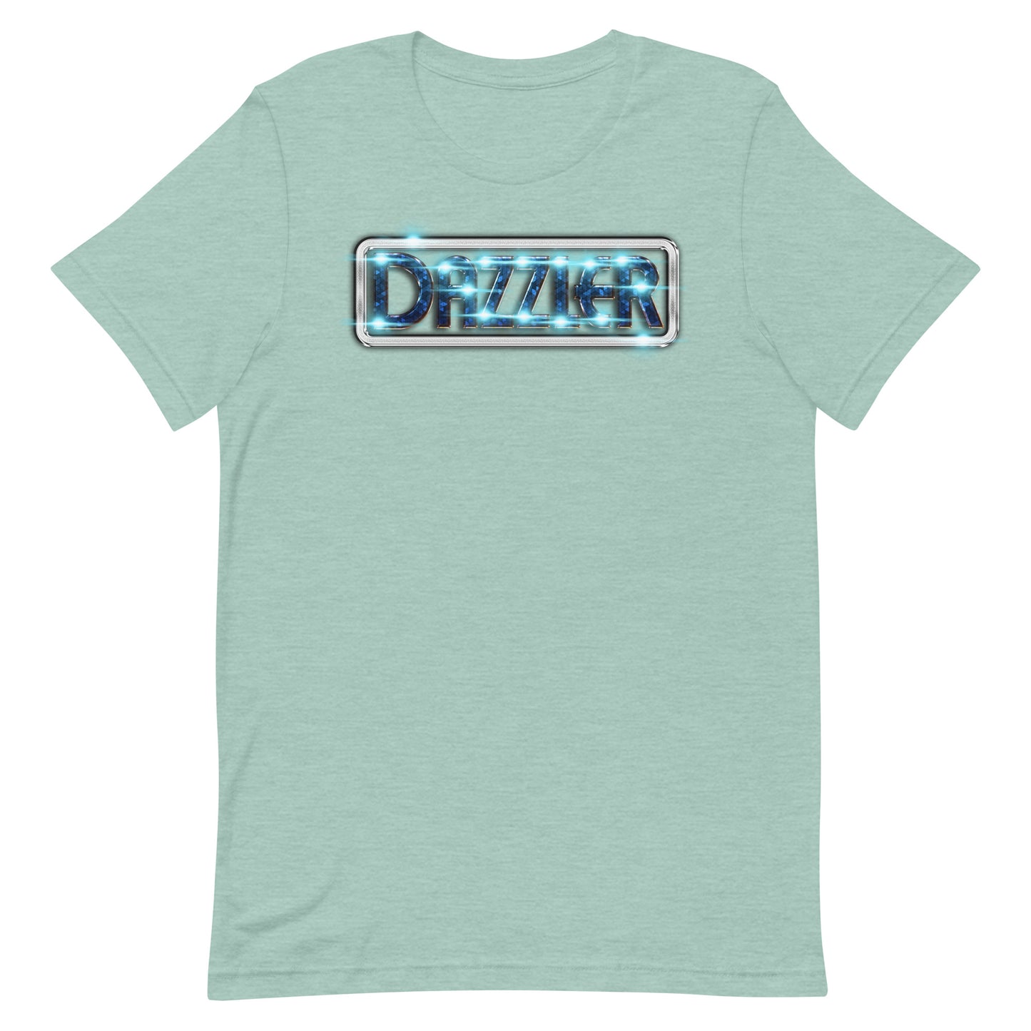 DAZZLER Modernized Disco Sparkle Logo Softstyle Unisex T-Shirt