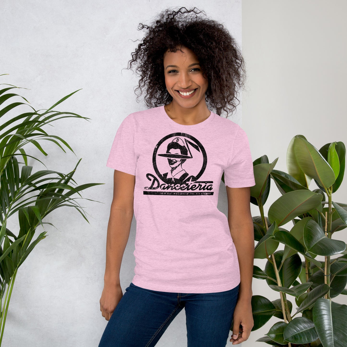 Danceteria NYC Logo Distressed Vintage Softstyle Unisex Tee