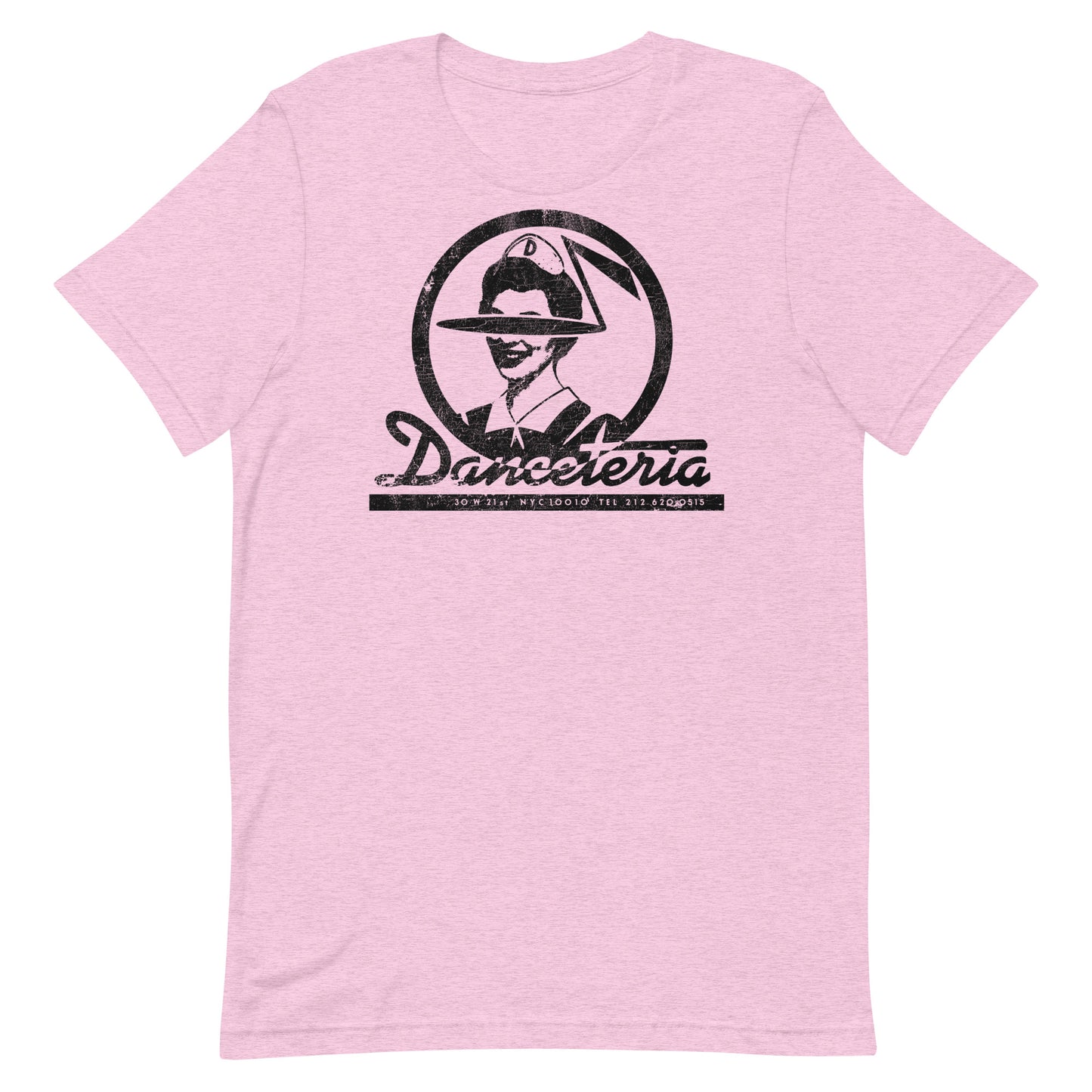 Danceteria NYC Logo Distressed Vintage Softstyle Unisex Tee