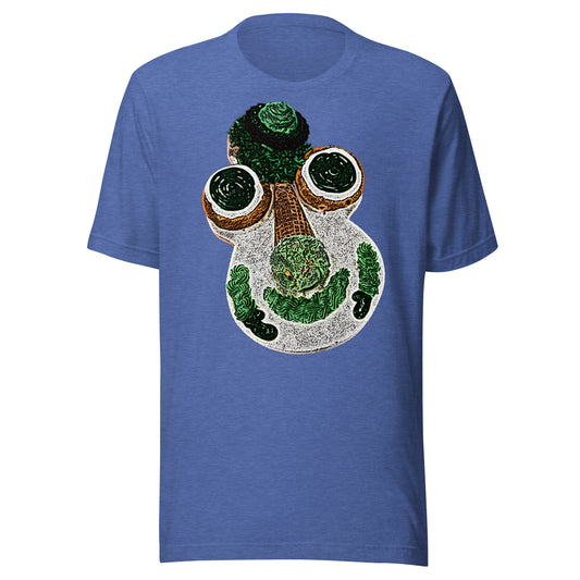 Cookie O'Puss Screen Print Ice Cream Cake Mascot Irish St. Patricks' Day Softstyle Unisex Tee