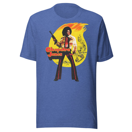 Cleopatra Jones Vintage Halftone Distressed Retro Softstyle Tee
