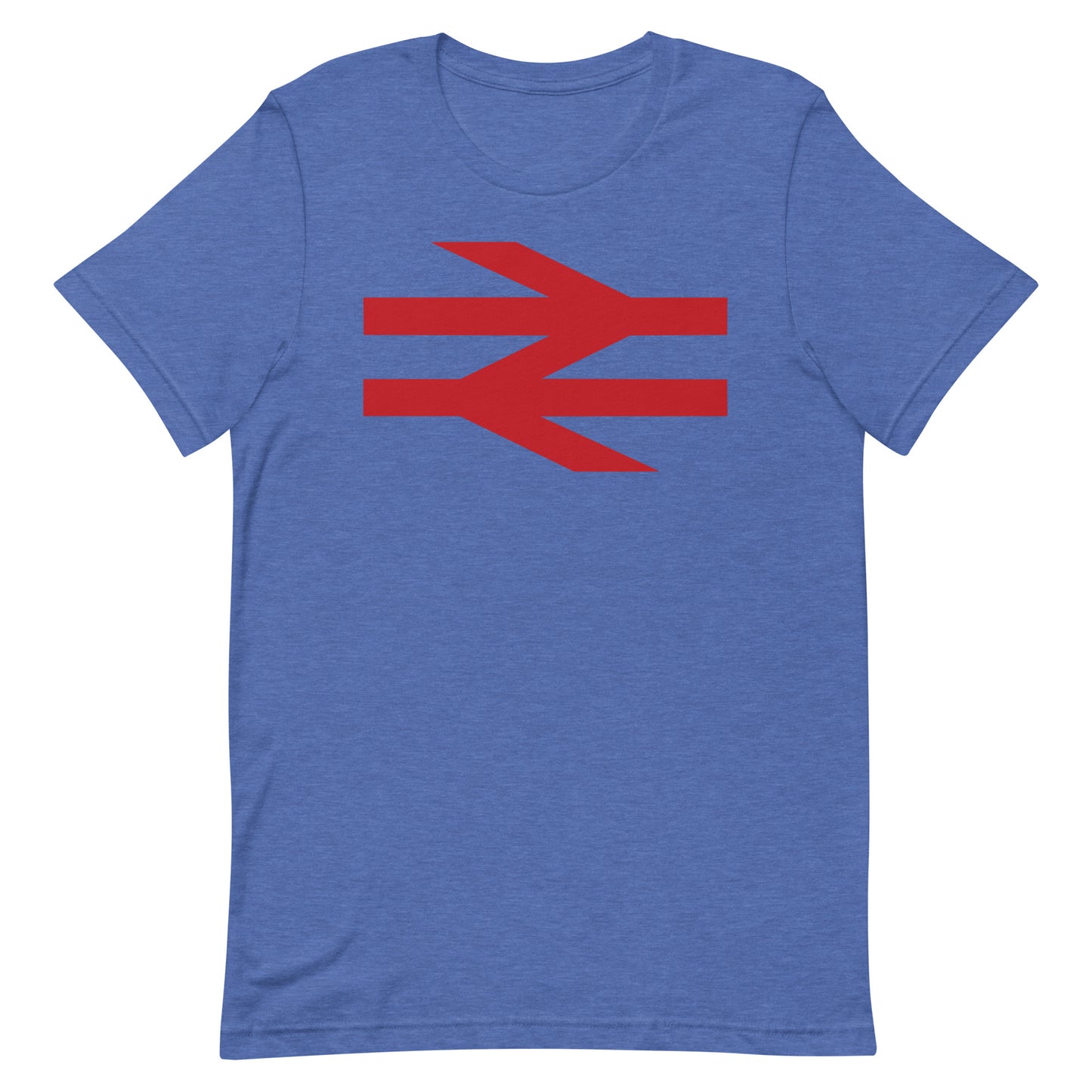 British Rail Double Arrow Logo As Worn By Damon Albarn Softstyle Unisex Tee