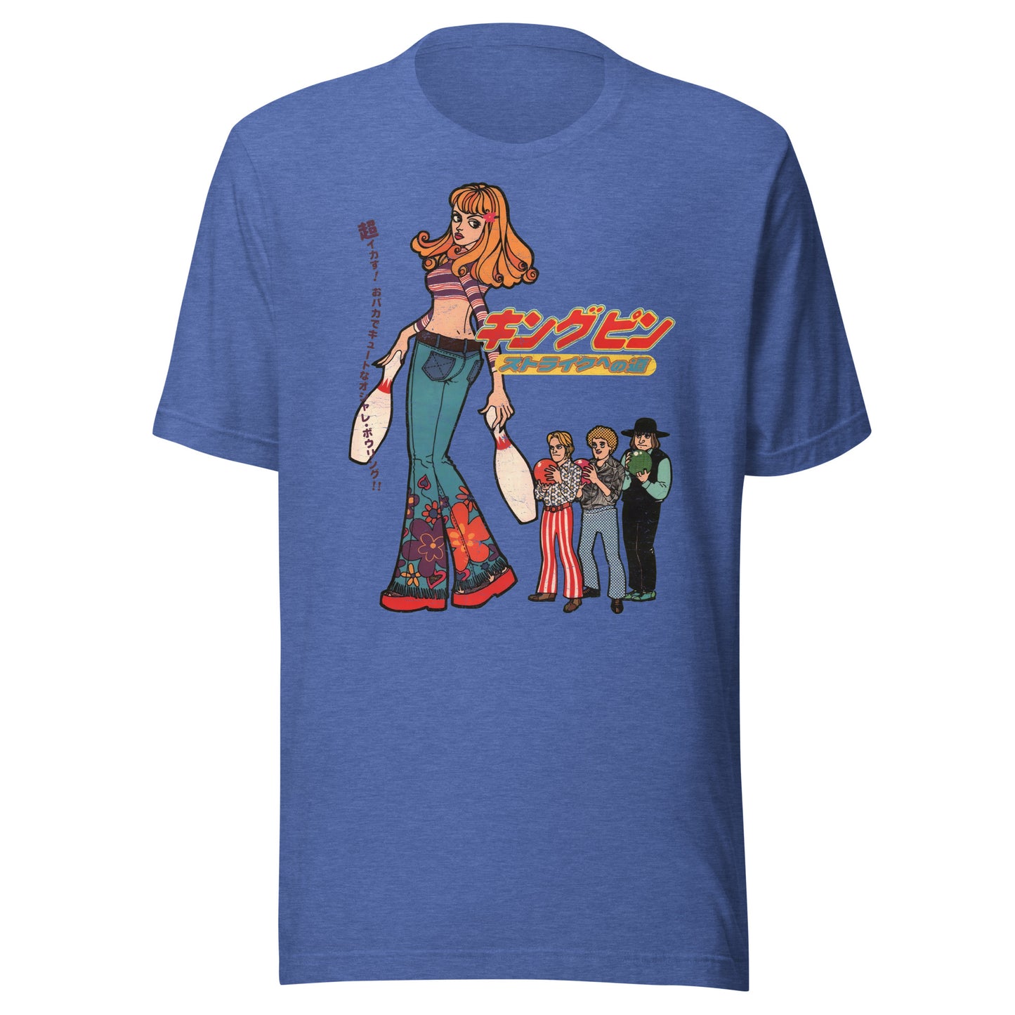 Kingpin Japanese Art Poster (Road to Kingpin Strike) Distressed Sofstyle Unisex Tee