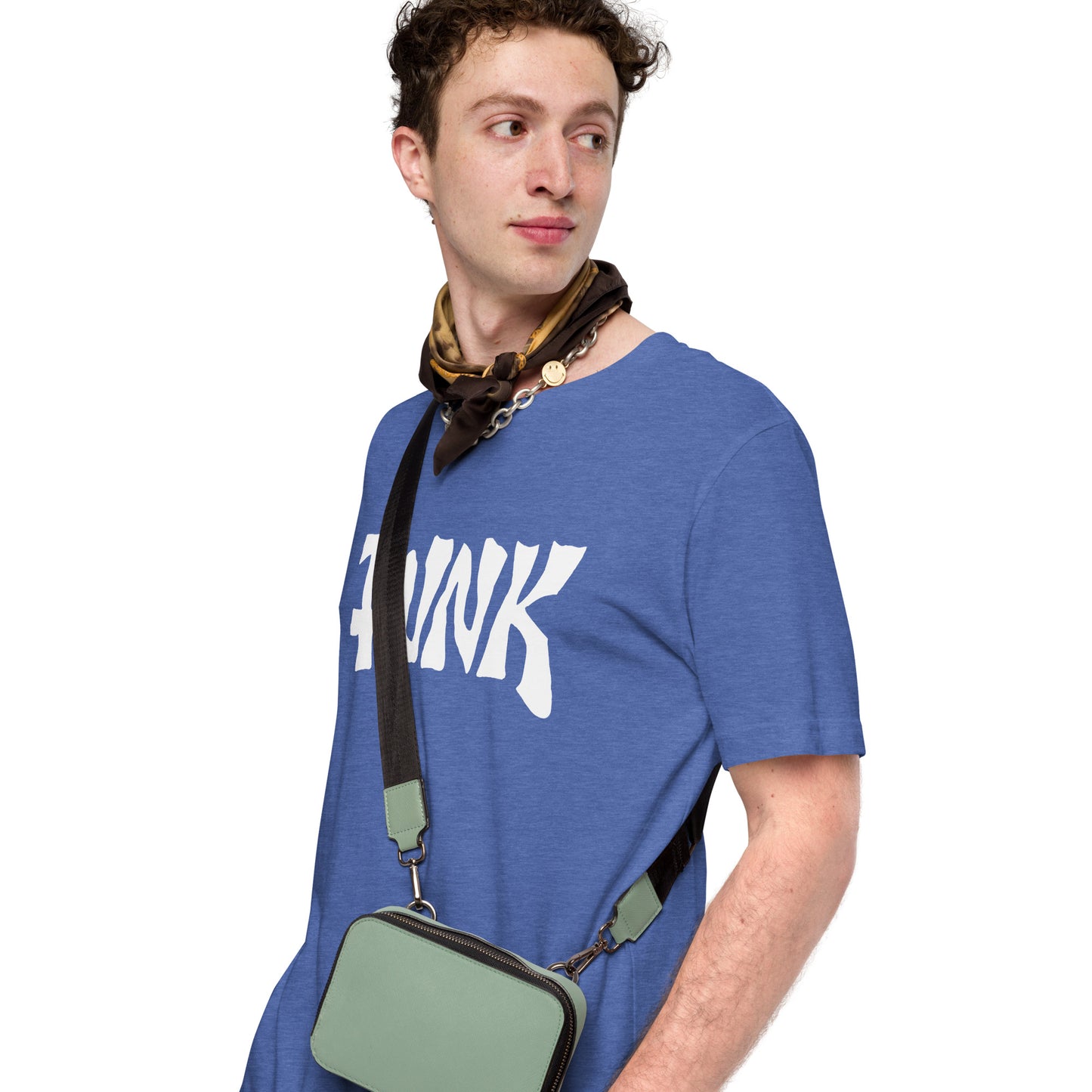 PUNK Logo Distressed Softstyle Streetwear Tee | As Worn By Debbie Harry Vintage NYC Rockstar Unisex T-Shirt