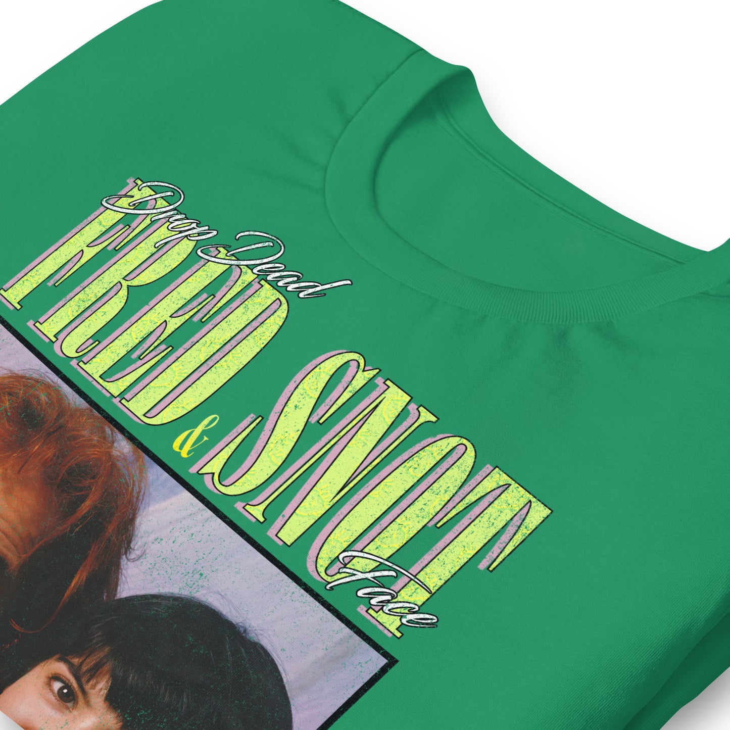 Drop Dead Fred & Snot Face '90s Retro Bootleg Distressed Softstyle Unisex Graphic T-Shirt