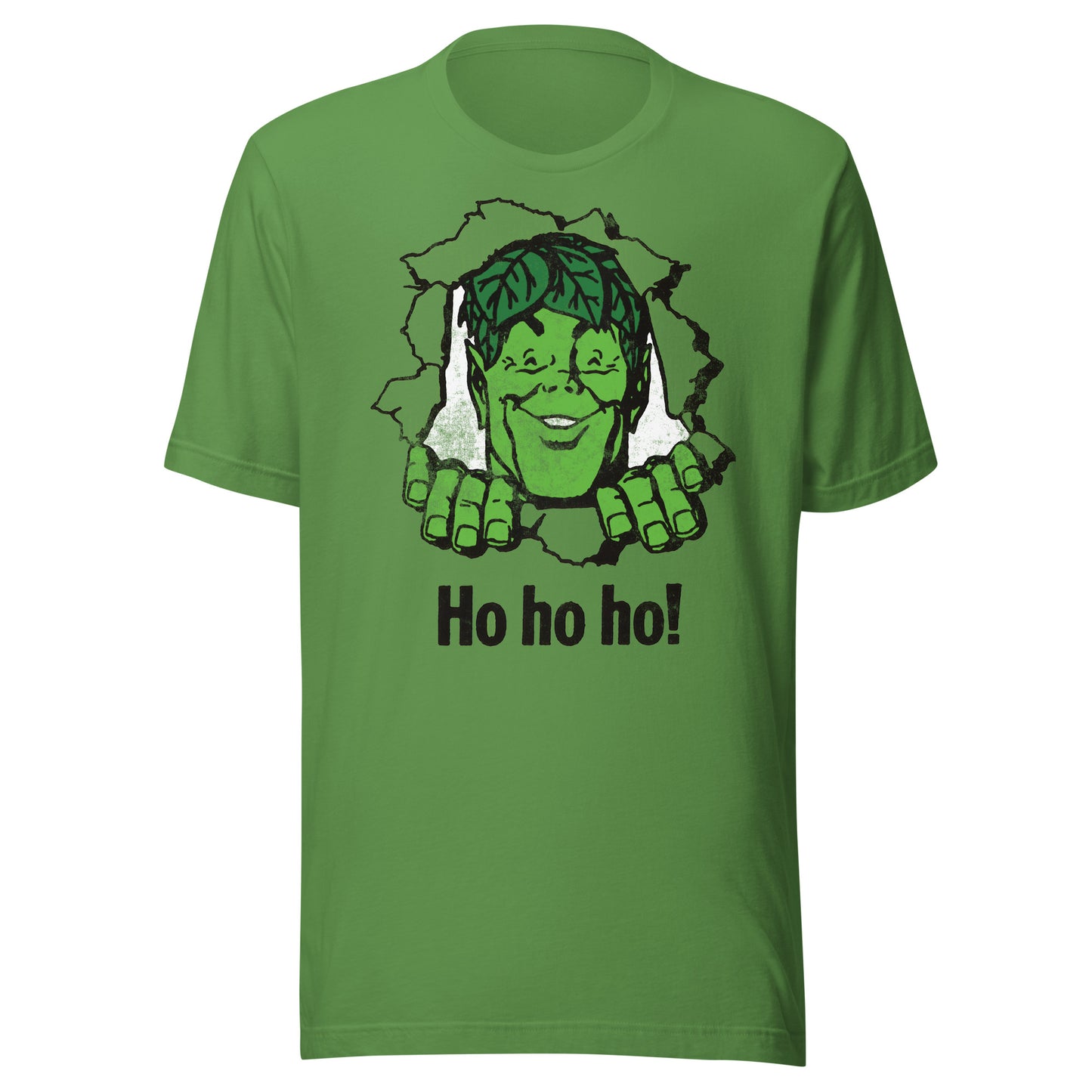 Jolly Giant Ho Ho Ho! Chest Burst Distressed Vintage Softstyle T-Shirt