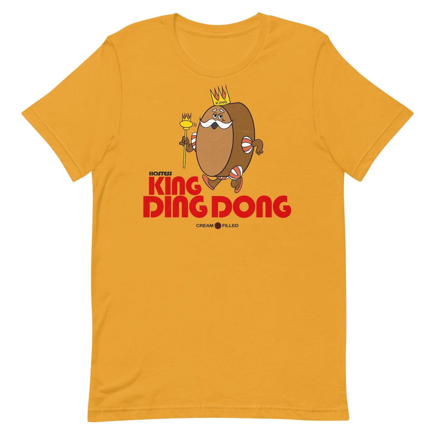 King Ding Dong Cream Filled Vintage 70s Parody Softstyle Unisex T-Shirt