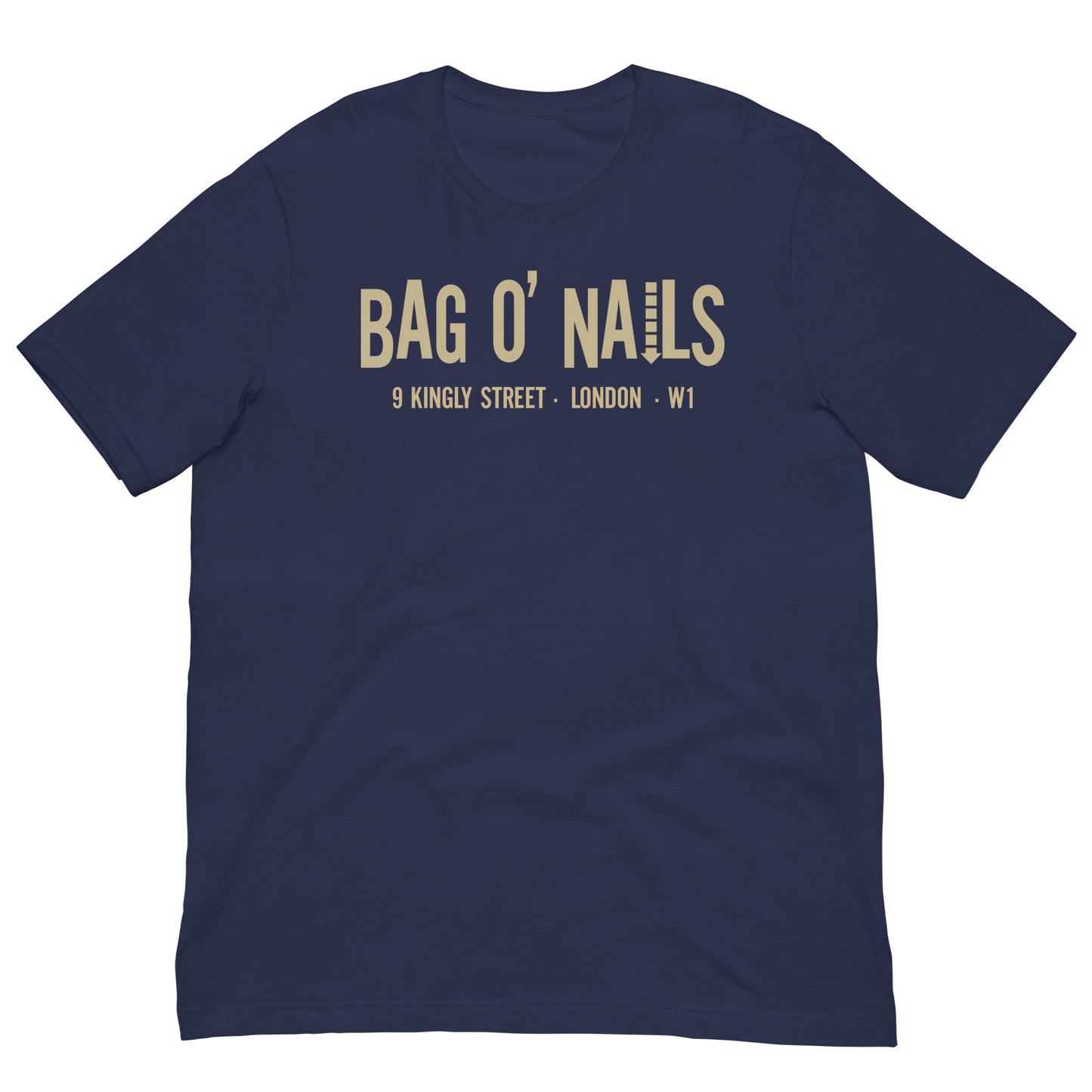 Bag O’ Nails London Vintage Music Venue Distressed Softstyle Classic Tee
