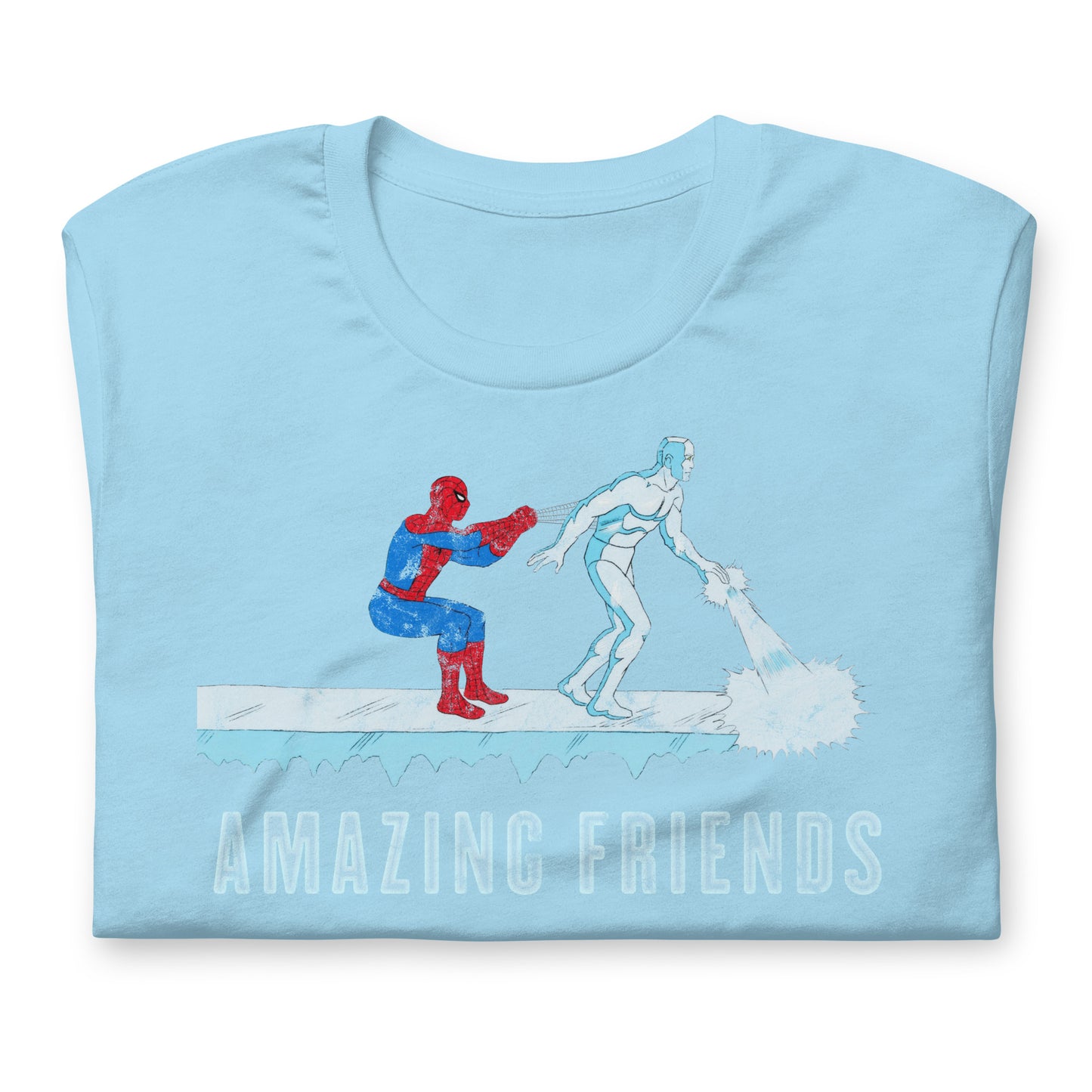 Amazing Friends Vintage ’80s Cartoon Distressed Softstyle Unisex Tee