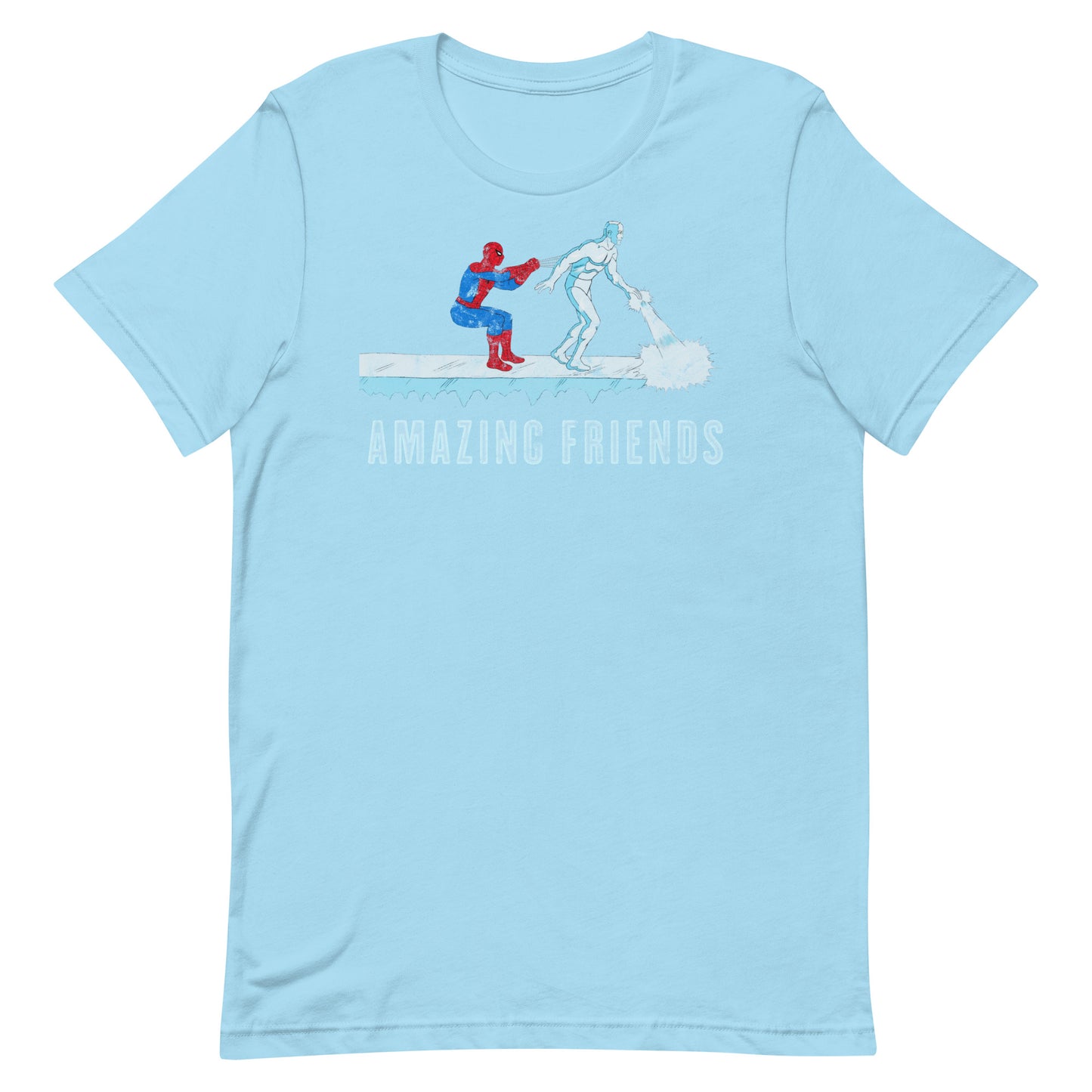 Amazing Friends Vintage ’80s Cartoon Distressed Softstyle Unisex Tee