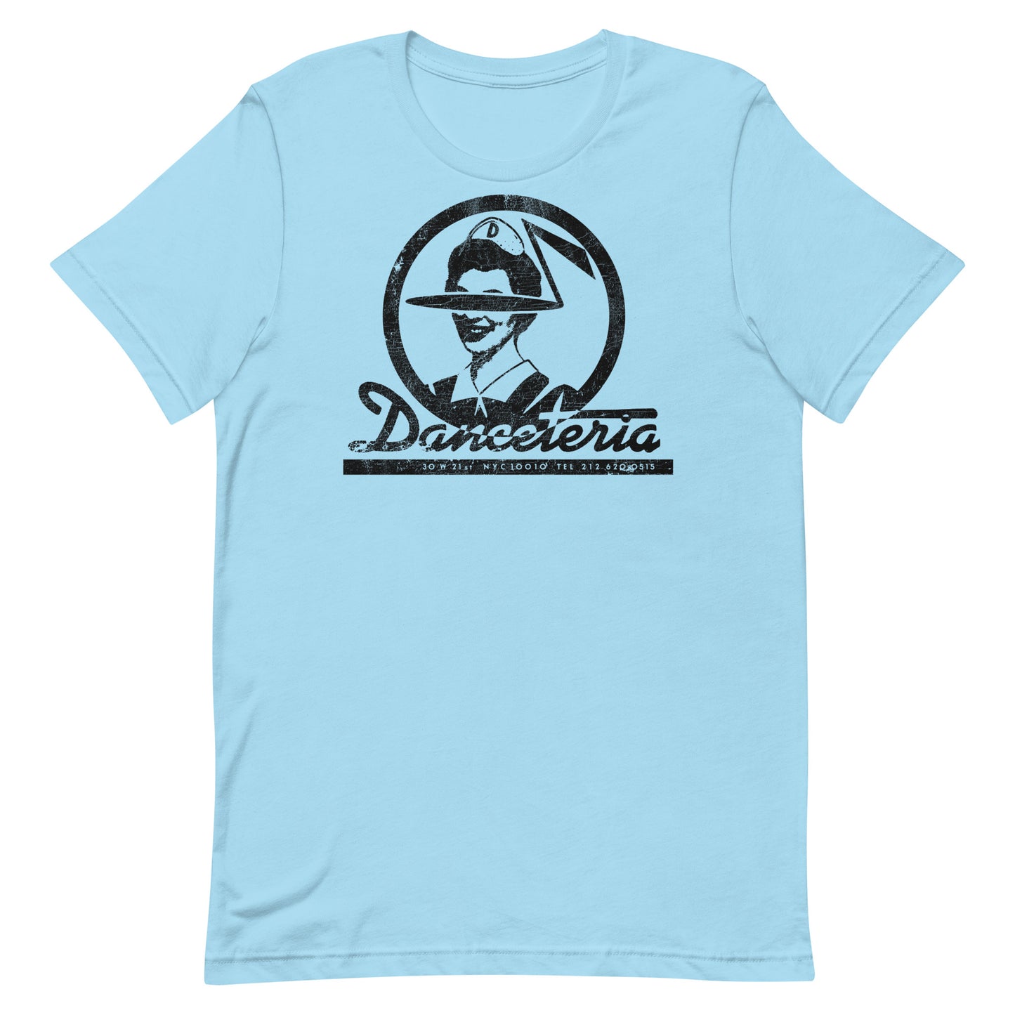 Danceteria NYC Logo Distressed Vintage Softstyle Unisex Tee