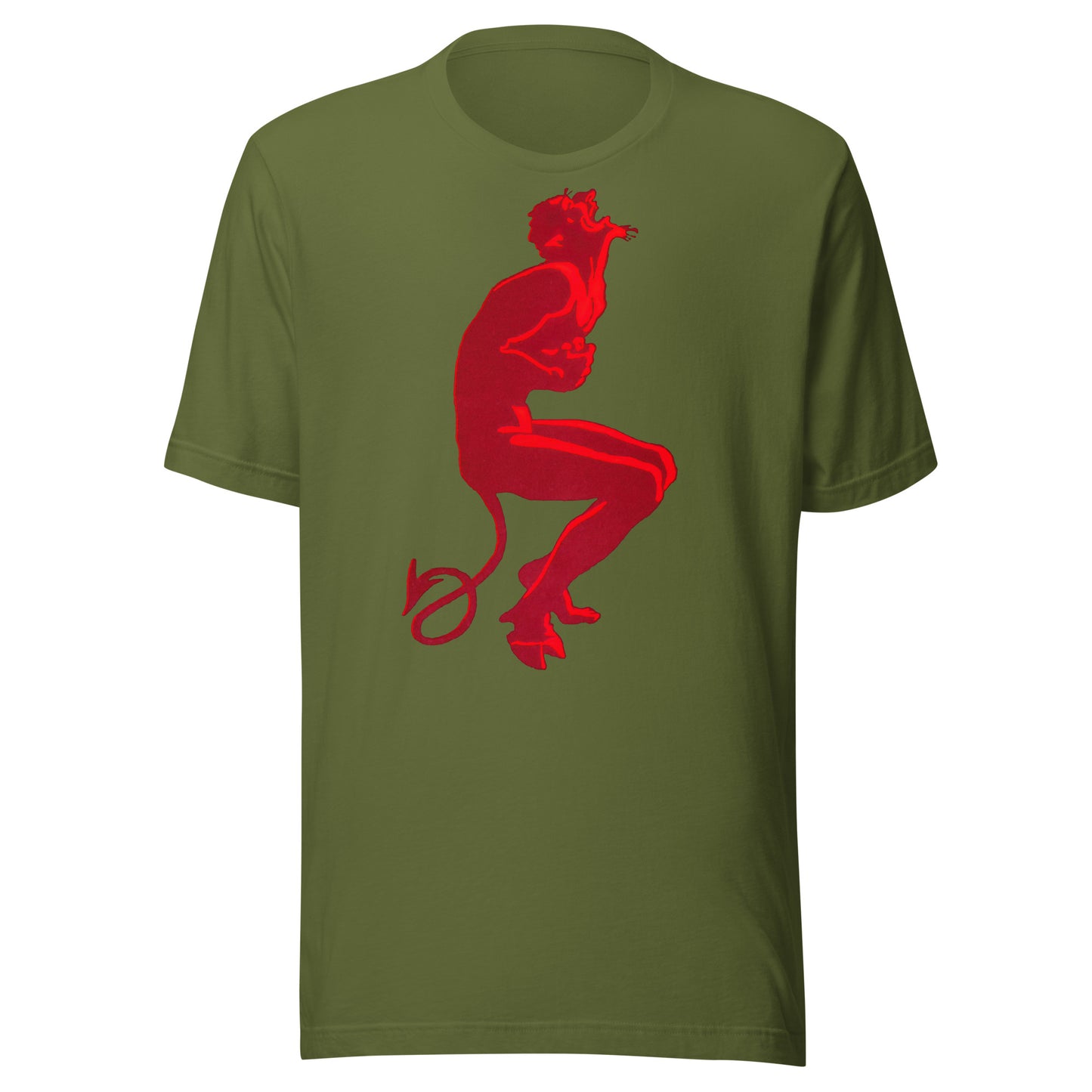 DLR A Little Ain't Enough Laughing Devil Wicked Delight Softstyle Unisex Tee