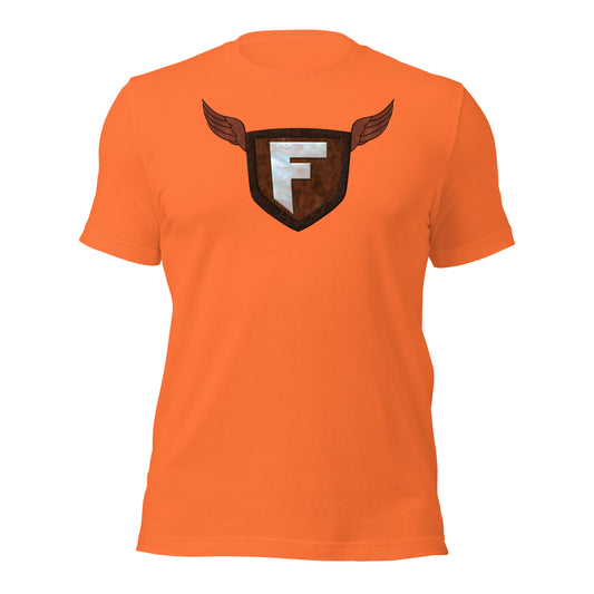 FARTMAN Howard Stern Winged Poop Shield Logo Softstyle Unisex Tee