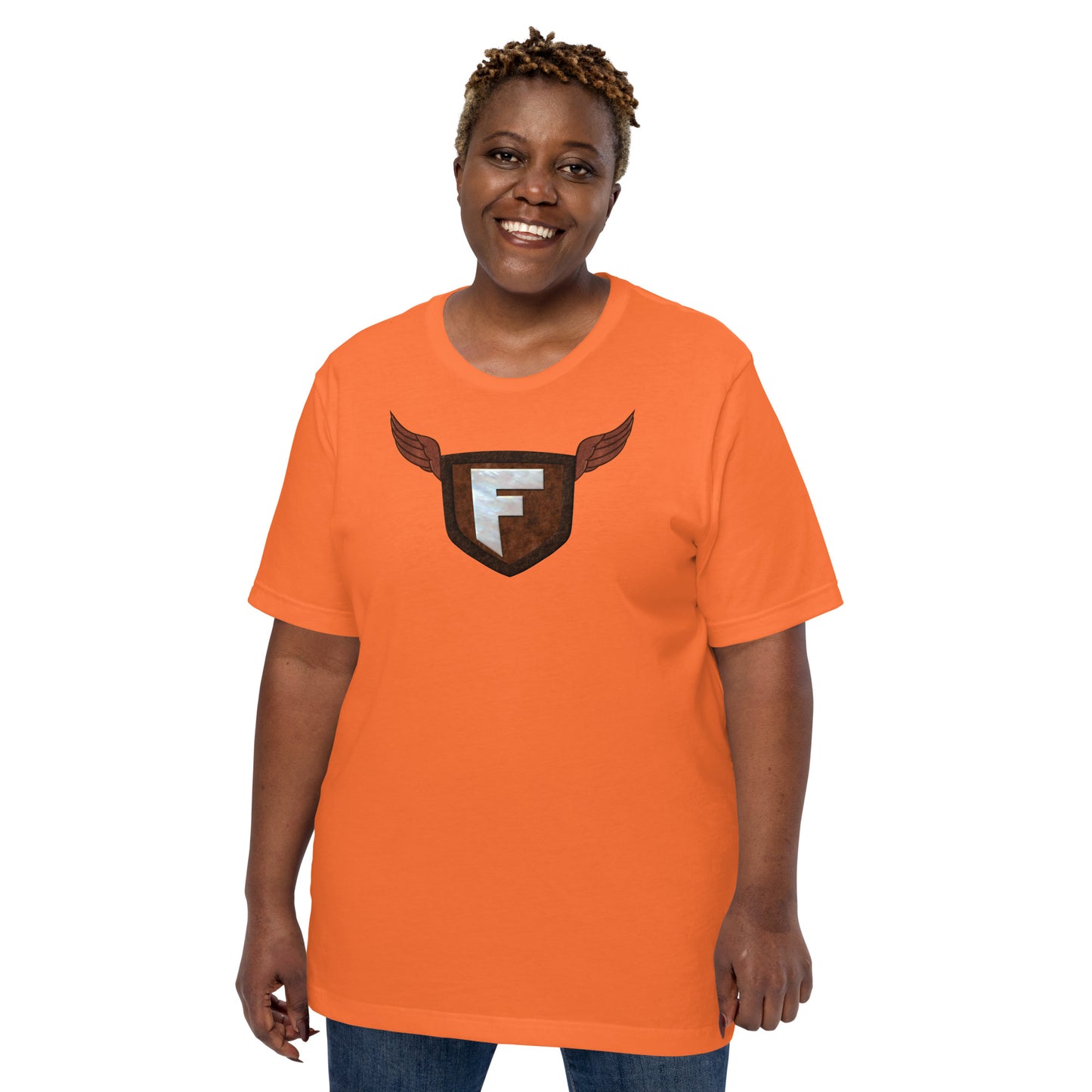 FARTMAN Howard Stern Winged Poop Shield Logo Softstyle Unisex Tee