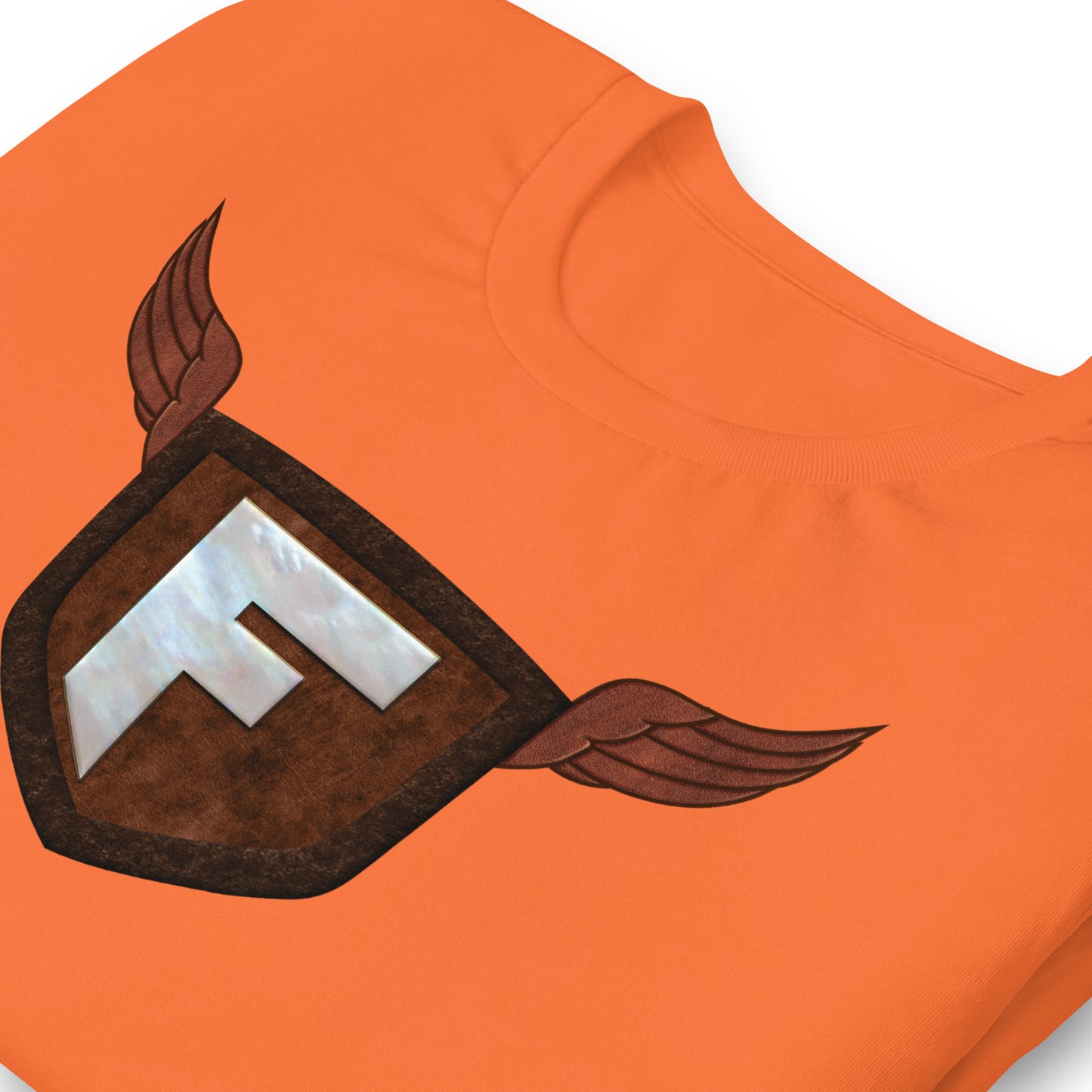 FARTMAN Howard Stern Winged Poop Shield Logo Softstyle Unisex Tee