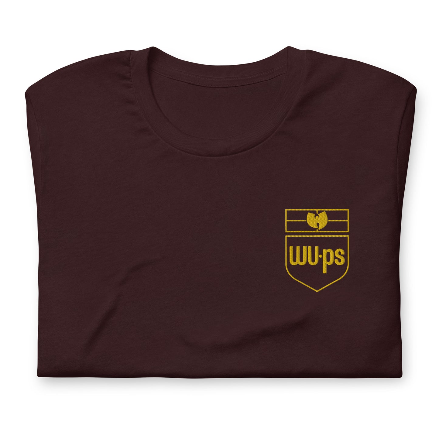 WU-ps Embroidered Logo Unisex T-Shirt