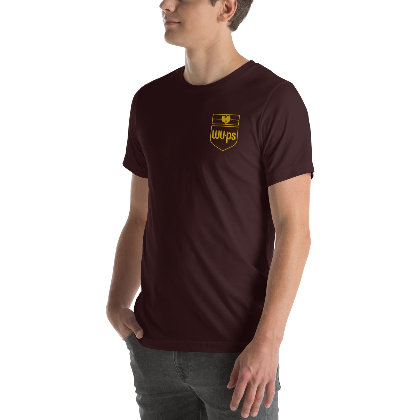 WU-ps Embroidered Logo Unisex T-Shirt