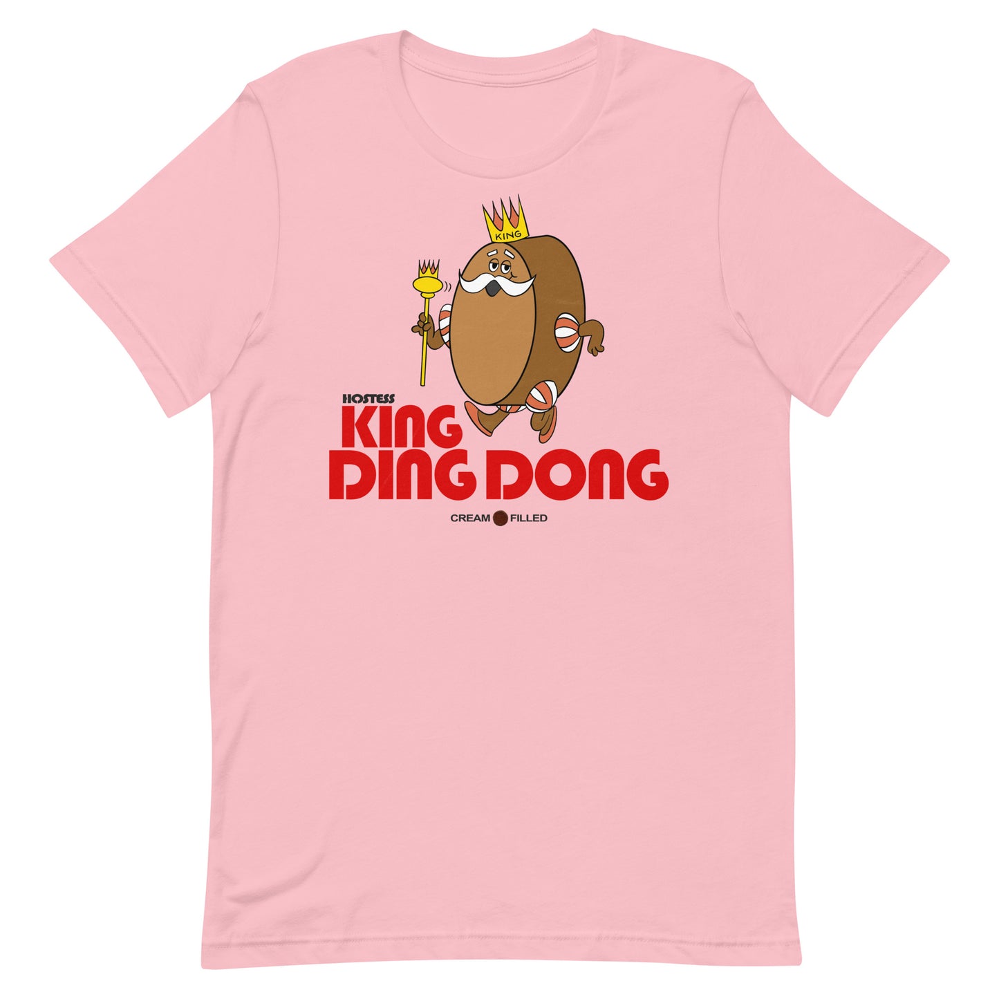 King Ding Dong Cream Filled Vintage 70s Parody Softstyle Unisex T-Shirt