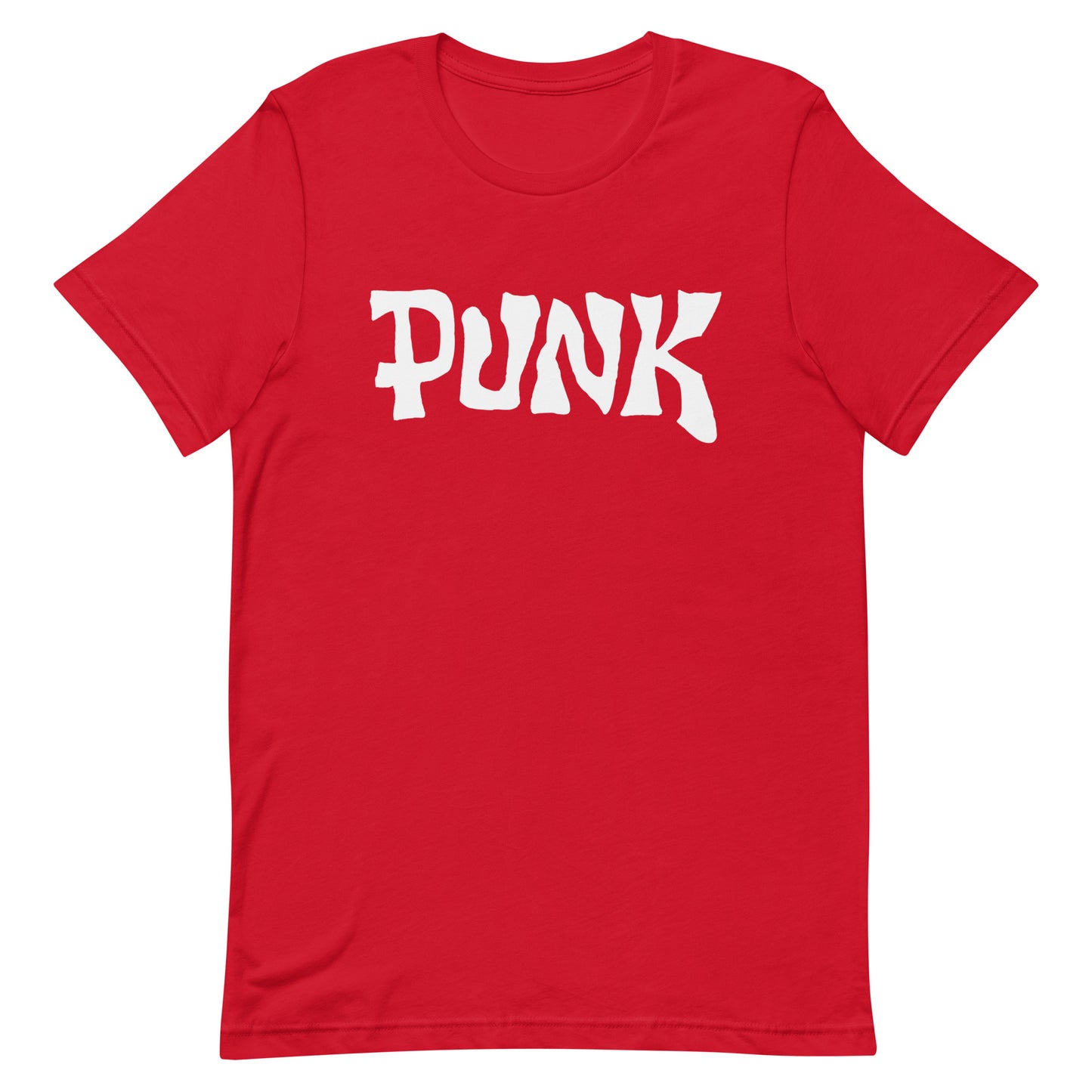 PUNK Logo Distressed Softstyle Streetwear Tee | As Worn By Debbie Harry Vintage NYC Rockstar Unisex T-Shirt