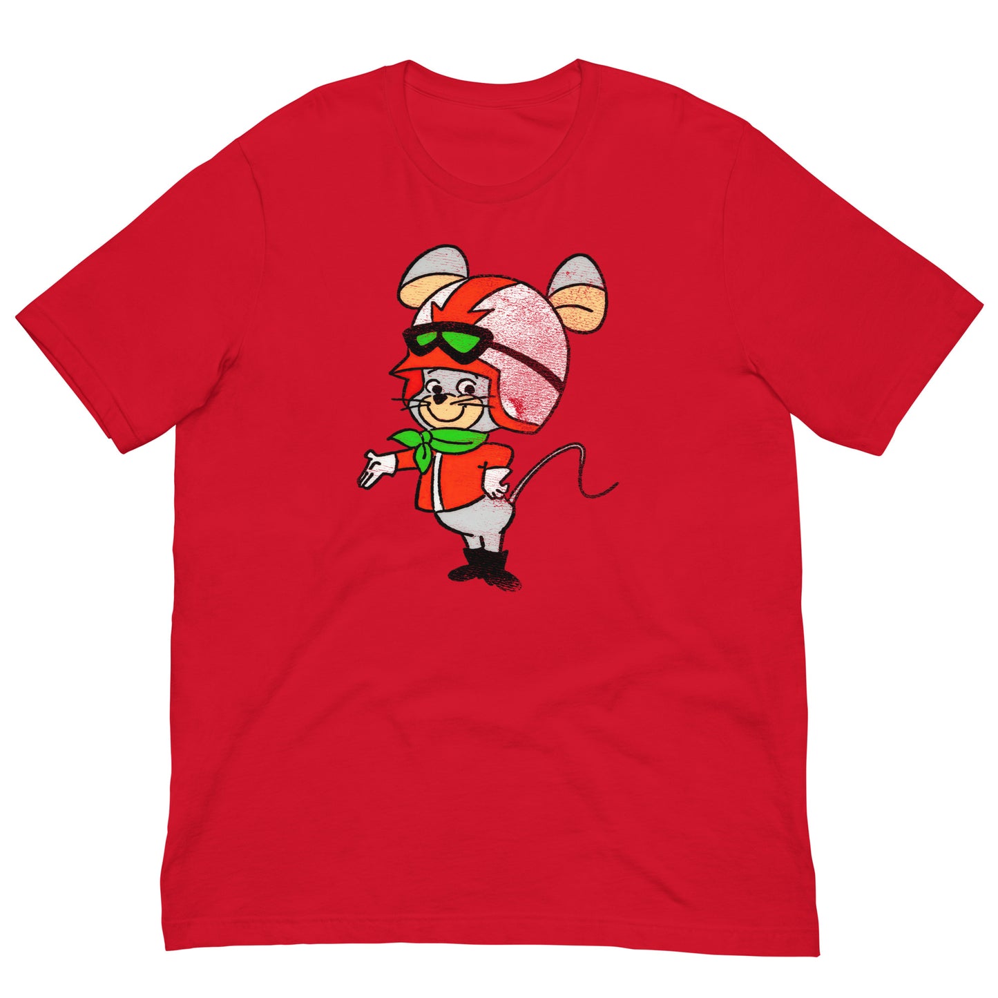 Mouse Racer Distressed Softstyle Tee