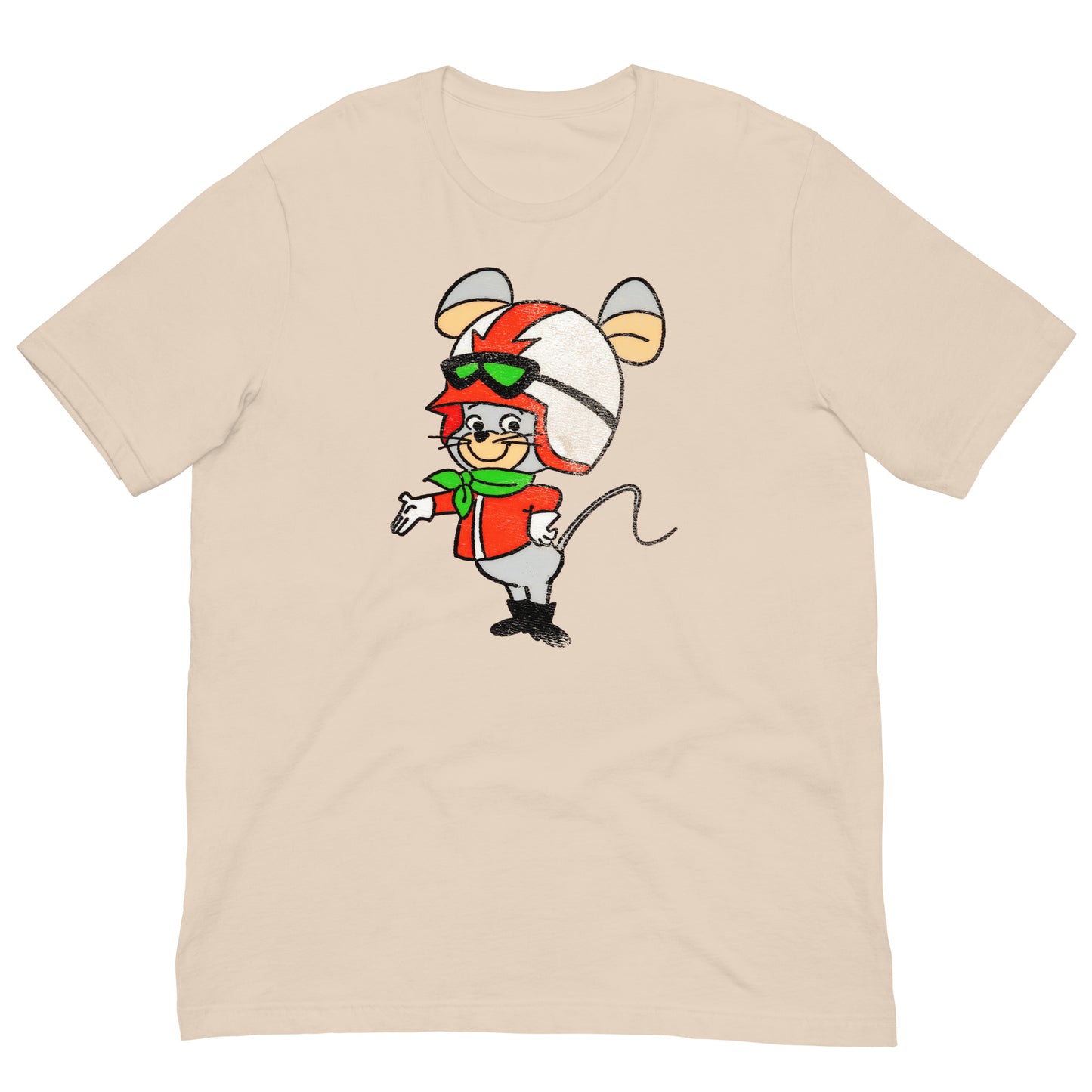 Mouse Racer Distressed Softstyle Tee