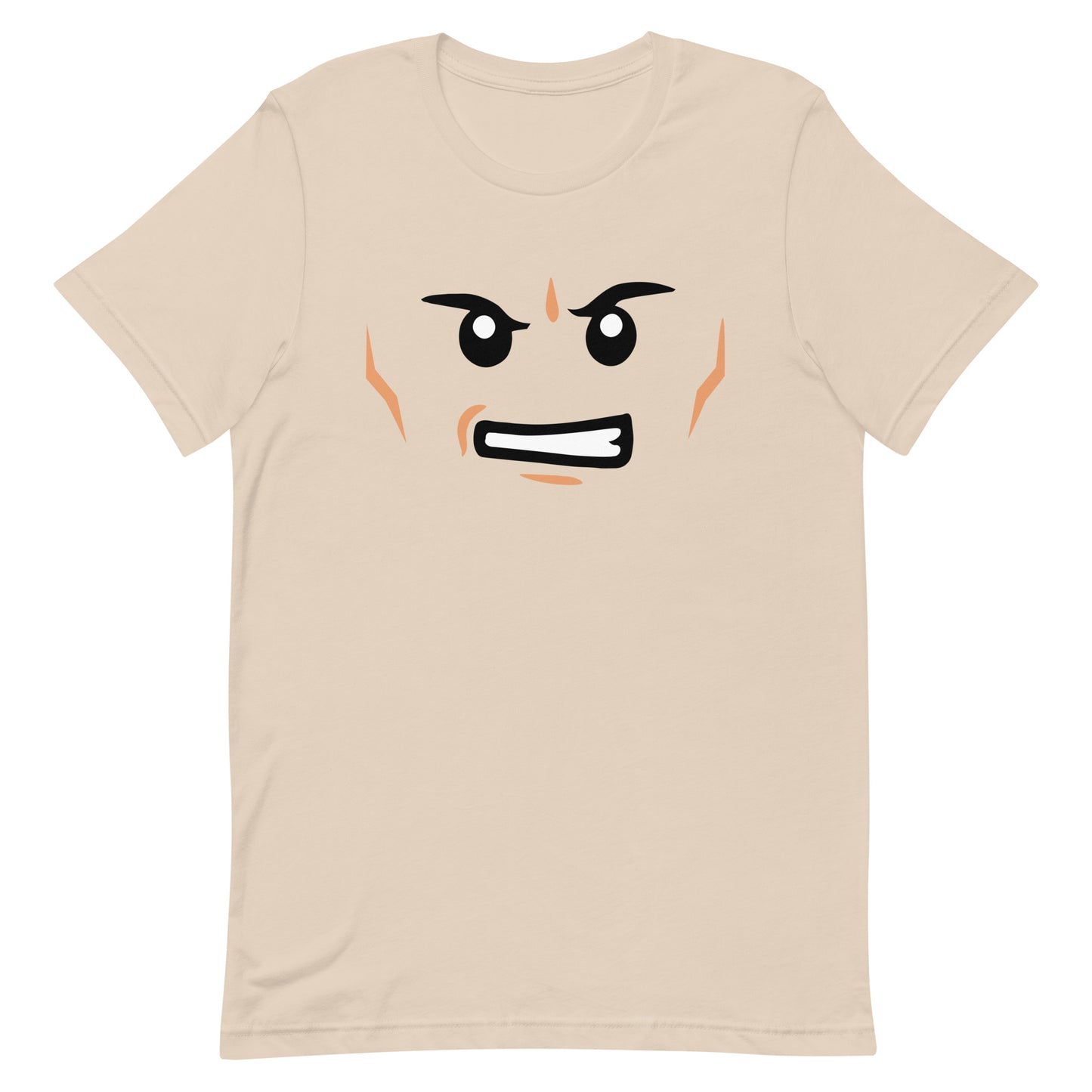 Brick Face Angry Clone Unisex Softstyle Tee