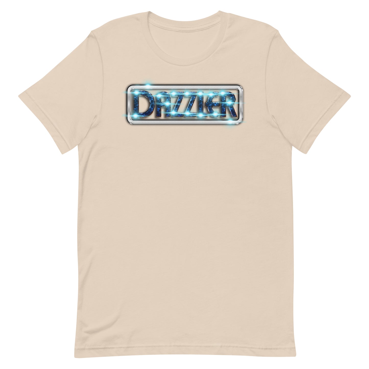 DAZZLER Modernized Disco Sparkle Logo Softstyle Unisex T-Shirt