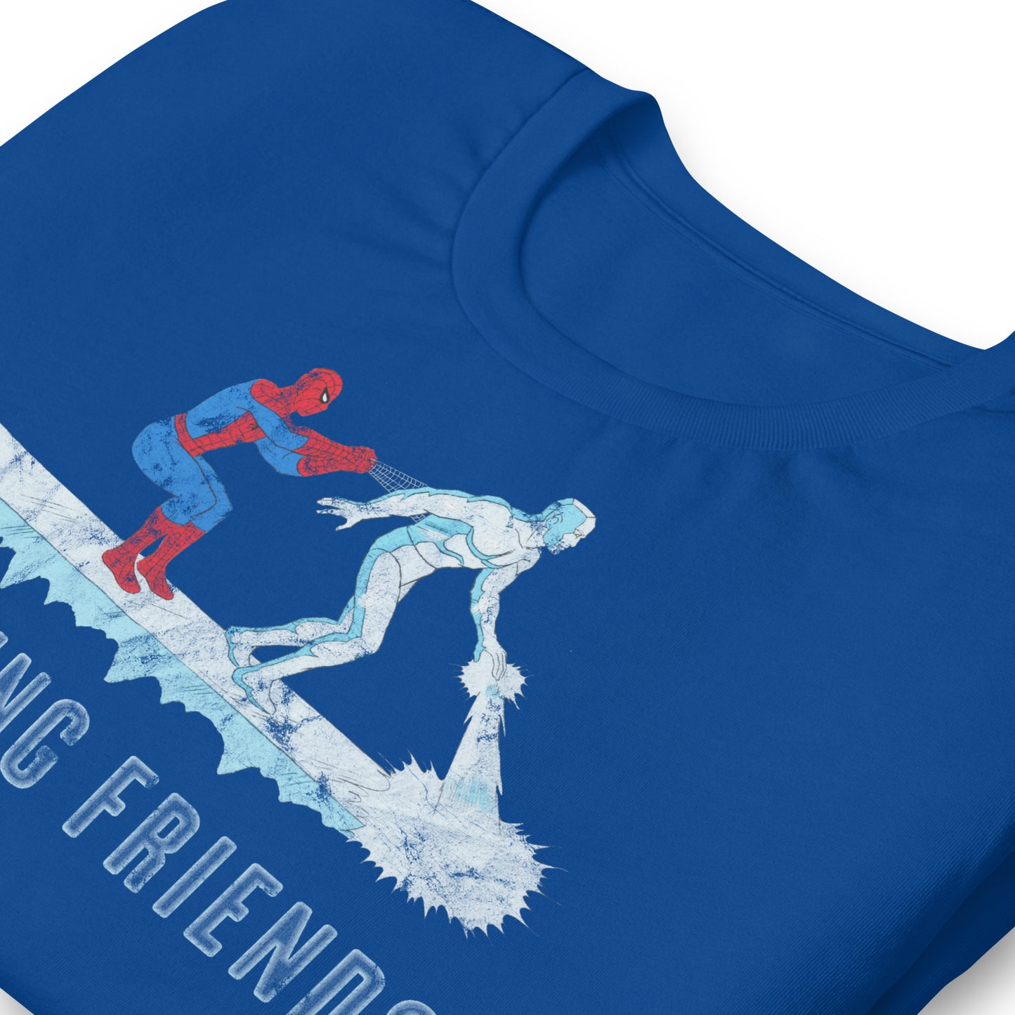 Amazing Friends Vintage ’80s Cartoon Distressed Softstyle Unisex Tee