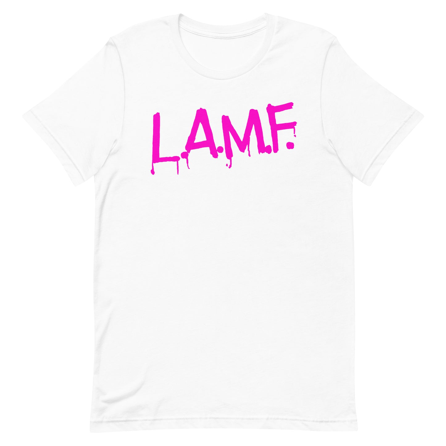 L.A.M.F. Punk Rock Graffiti Logo Softstyle Unisex T-Shirt LAMF