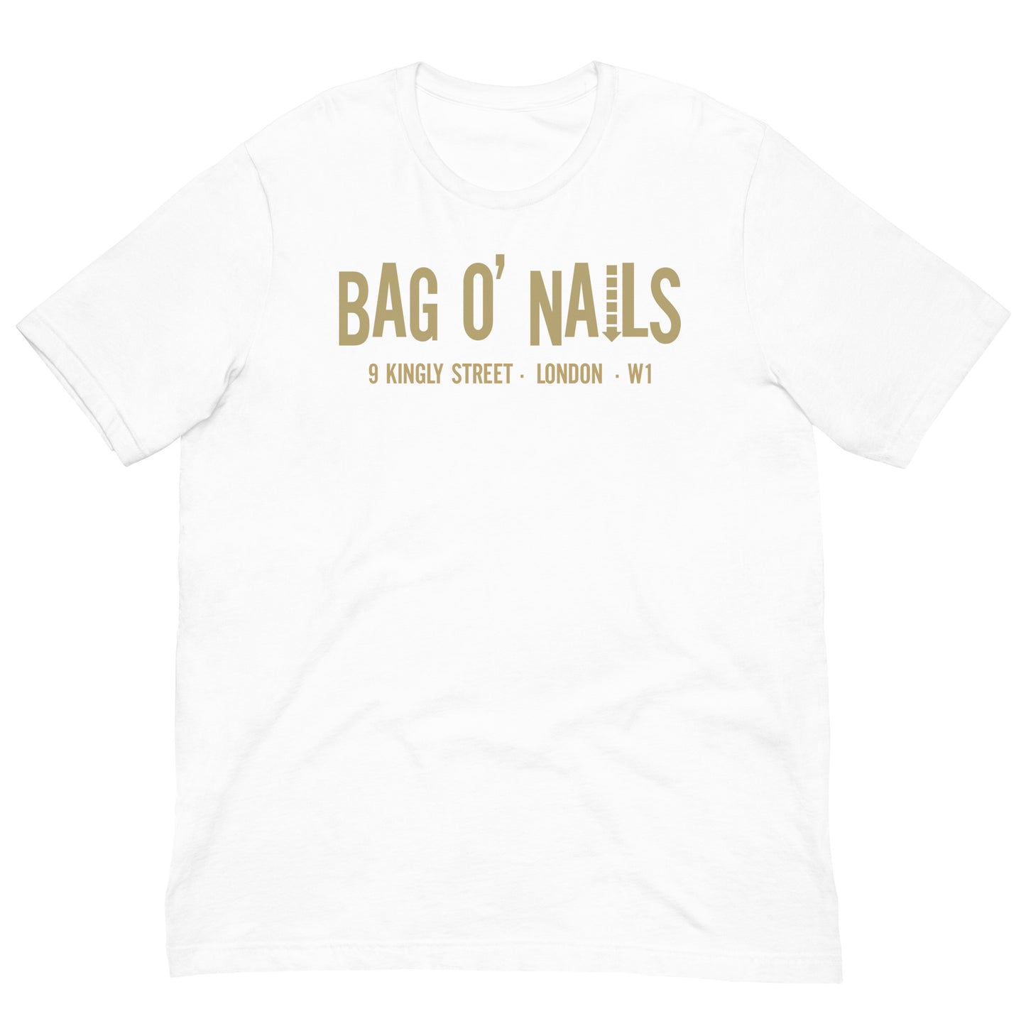 Bag O’ Nails London Vintage Music Venue Distressed Softstyle Classic Tee