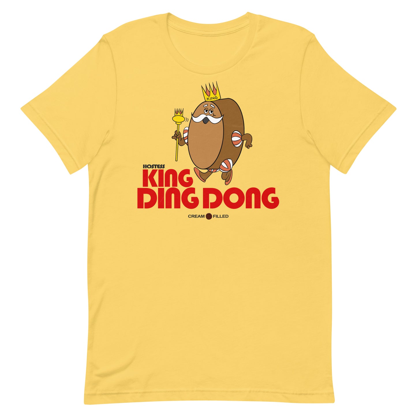 King Ding Dong Cream Filled Vintage 70s Parody Softstyle Unisex T-Shirt