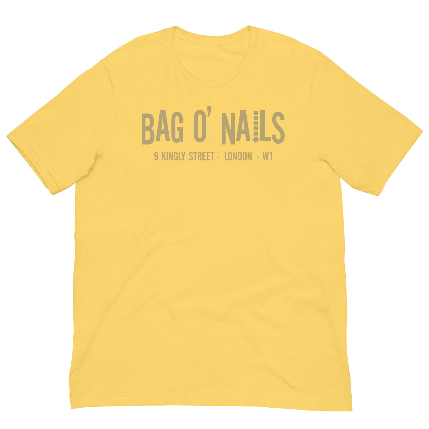 Bag O’ Nails London Vintage Music Venue Distressed Softstyle Classic Tee