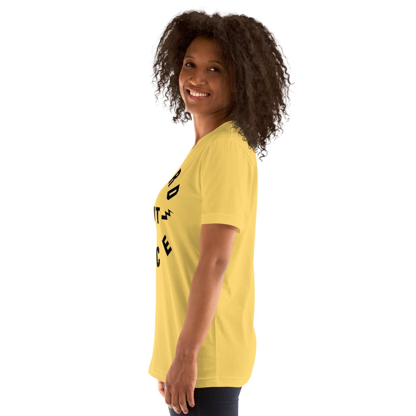 WEIRD BUT NICE Lightning Bolts Softstyle Tee | Quirky Positive Retro Inspirational Unisex Classic T-Shirt